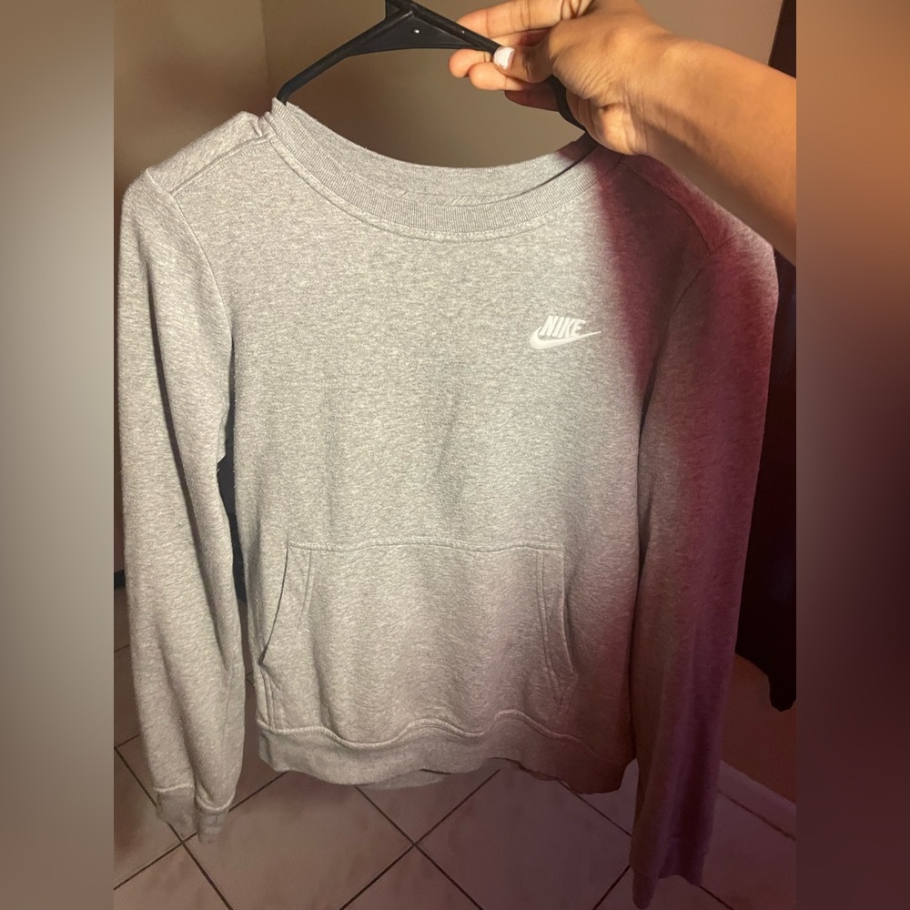 Grey Nike Crewneck